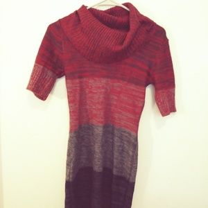 derek heart sweater dress